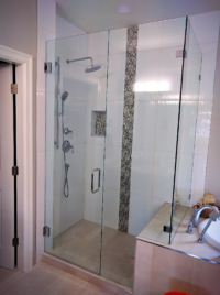 Luxury Shower Renovation, Tiled Bathtub Deck