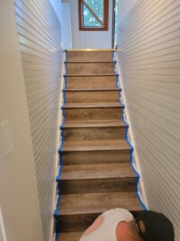 Carpet to Laminate Stairs