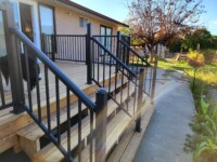 Deck and Stairs Build and Railing Install